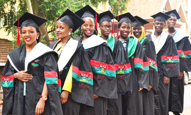 Graduates from a Recent Graduation Ceremony at MAK